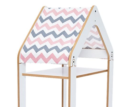 Ραφιέρα Montessori Zoilen I pakoworld λευκό-ροζ mdf 50x30x100εκ - ΟΡΓΑΝΩΣΗ ΣΠΙΤΙΟΥ στο Milonadakis.gr