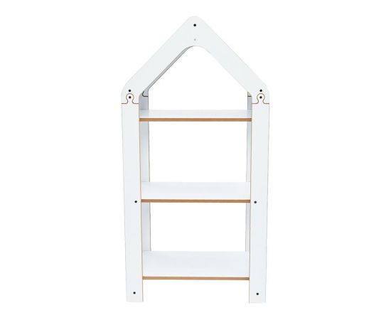 Ραφιέρα Montessori Zoilen I pakoworld λευκό-μπλε mdf 50x30x100εκ - ΟΡΓΑΝΩΣΗ ΣΠΙΤΙΟΥ στο Milonadakis.gr