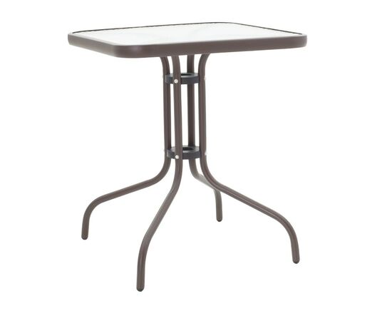 Tραπεζαρία Obbi-Watson pakoworld σετ 3τεμ καφέ μέταλλο-pe rattan Φ60x70εκ - ΣΕΤ ΤΡΑΠΕΖΑΡΙΕΣ στο Milonadakis.gr