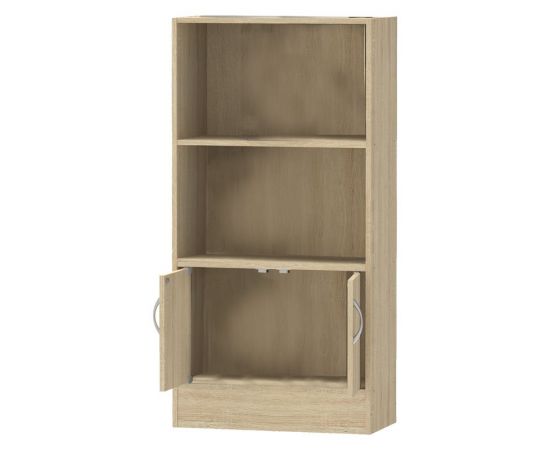 Βιβλιοθήκη Negan pakoworld sonoma μελαμίνης 60x30x120εκ - ΒΙΒΛΙΟΘΗΚΕΣ στο Milonadakis.gr
