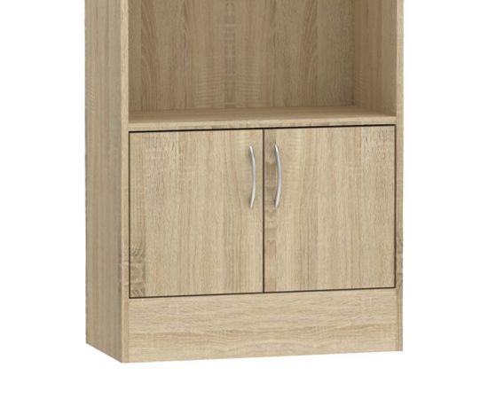 Βιβλιοθήκη Negan pakoworld sonoma μελαμίνης 60x30x120εκ - ΒΙΒΛΙΟΘΗΚΕΣ στο Milonadakis.gr