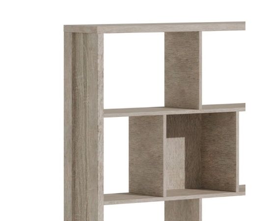 Βιβλιοθήκη Dividre pakoworld sonoma oak μελαμίνης 120x30x181εκ - ΒΙΒΛΙΟΘΗΚΕΣ στο Milonadakis.gr
