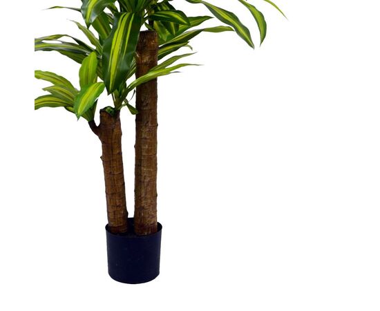 Διακοσμητικό φυτό  Dracaena σε γλάστρα Inart πράσινο pp Υ110εκ - ΤΕΧΝΗΤΑ ΦΥΤΑ στο Milonadakis.gr
