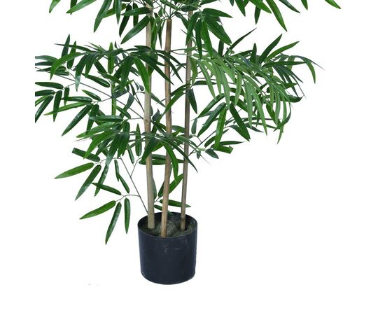 Διακοσμητικό φυτό Bamboo σε γλάστρα Inart πράσινο pp Υ130εκ - ΤΕΧΝΗΤΑ ΦΥΤΑ στο Milonadakis.gr