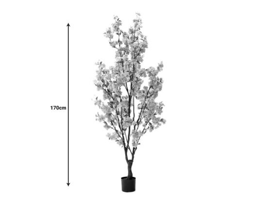 Διακοσμητικό φυτό Peach flower I σε γλάστρα Inart ροζ pp Υ170εκ - ΤΕΧΝΗΤΑ ΦΥΤΑ στο Milonadakis.gr