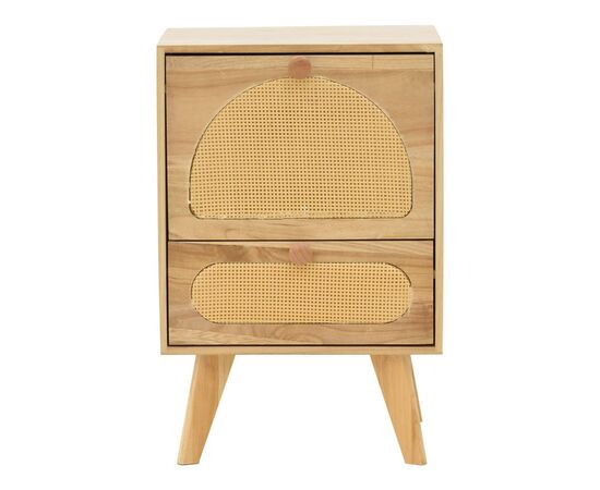 Κομοδίνο Finian pakoworld ξύλο σε φυσική απόχρωση 40x35x59εκ - ΚΟΜΟΔΙΝΑ στο Milonadakis.gr