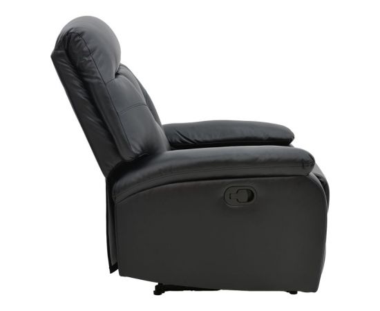 Πολυθρόνα relax Terpsi pakoworld μαύρο PU 80x94x102εκ - ΚΑΡΕΚΛΕΣ - ΠΟΛΥΘΡΟΝΕΣ ΕΣ. στο Milonadakis.gr