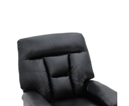 Πολυθρόνα relax Terpsi pakoworld μαύρο PU 80x94x102εκ - ΚΑΡΕΚΛΕΣ - ΠΟΛΥΘΡΟΝΕΣ ΕΣ. στο Milonadakis.gr
