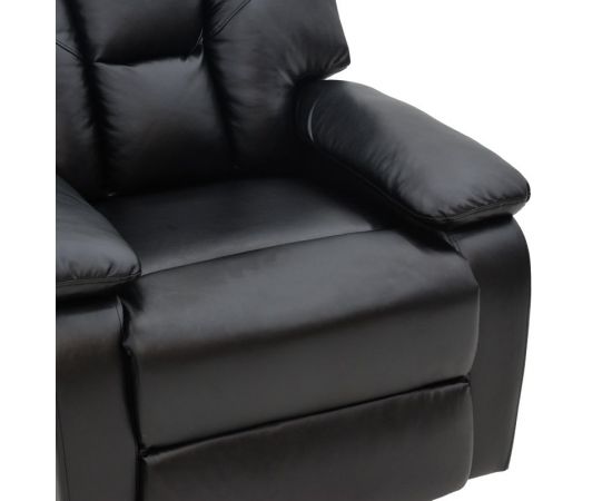 Πολυθρόνα relax Terpsi pakoworld μαύρο PU 80x94x102εκ - ΚΑΡΕΚΛΕΣ - ΠΟΛΥΘΡΟΝΕΣ ΕΣ. στο Milonadakis.gr