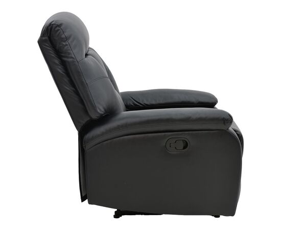 Πολυθρόνα relax με μηχανισμό massage Terpsi pakoworld μαύρο PU 80x94x102εκ - ΚΑΡΕΚΛΕΣ - ΠΟΛΥΘΡΟΝΕΣ ΕΣ. στο Milonadakis.gr