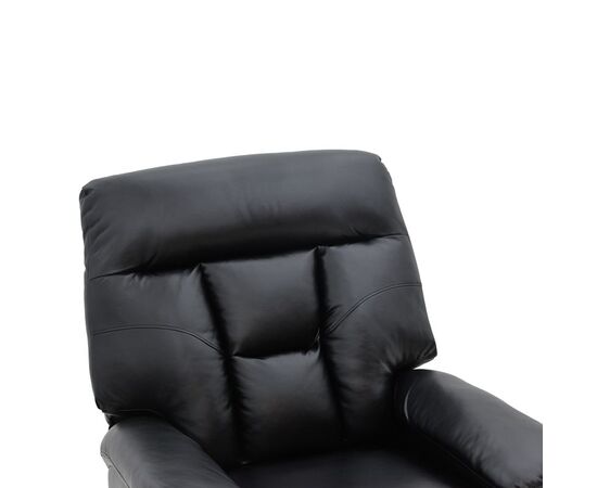 Πολυθρόνα relax με μηχανισμό massage Terpsi pakoworld μαύρο PU 80x94x102εκ - ΚΑΡΕΚΛΕΣ - ΠΟΛΥΘΡΟΝΕΣ ΕΣ. στο Milonadakis.gr