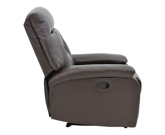 Πολυθρόνα relax με μηχανισμό massage Terpsi pakoworld καφέ PU 80x94x100εκ - ΚΑΡΕΚΛΕΣ - ΠΟΛΥΘΡΟΝΕΣ ΕΣ. στο Milonadakis.gr