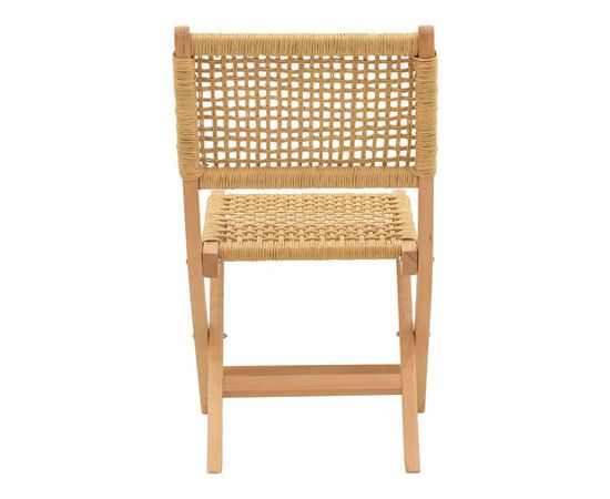 Καρέκλα πτυσσομενη Xianju pakoworld ξύλο οξιάς και σχοινί σε φυσική απόχρωση 47x58x85εκ - ΚΑΡΕΚΛΕΣ - ΠΟΛΥΘΡΟΝΕΣ ΕΣ. στο Milonadakis.gr