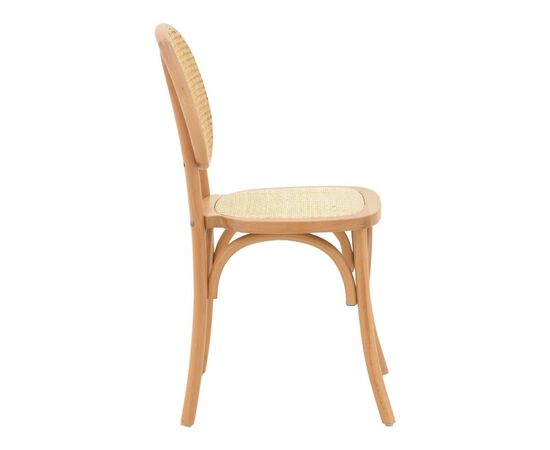 Καρέκλα Zoel pakoworld ξύλο οξιάς και rattan σε φυσική απόχρωση 45x52x82εκ - ΚΑΡΕΚΛΕΣ - ΠΟΛΥΘΡΟΝΕΣ ΕΣ. στο Milonadakis.gr