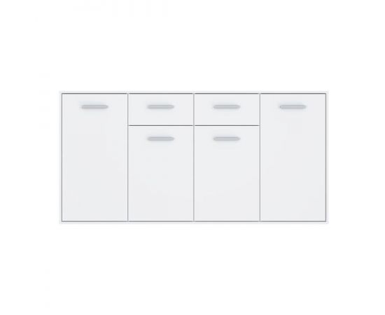 Μπουφές Drepen pakoworld μελαμίνη σε λευκό χρώμα 162.3x34.2x81.7εκ - ΜΠΟΥΦΕΔΕΣ-ΚΟΝΣΟΛΕΣ στο Milonadakis.gr