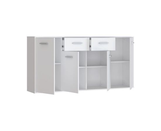Μπουφές Drepen pakoworld μελαμίνη σε λευκό χρώμα 162.3x34.2x81.7εκ - ΜΠΟΥΦΕΔΕΣ-ΚΟΝΣΟΛΕΣ στο Milonadakis.gr