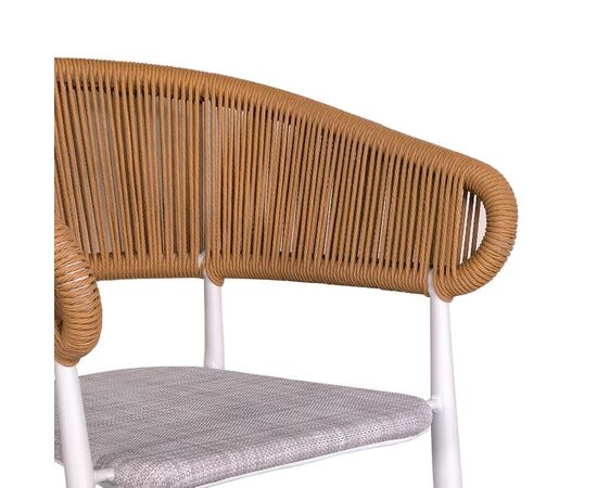 Τραπεζαρία Synergy-Raven σετ 3τεμ pakoworld λευκό αλουμίνιο και plywood σε φυσικό χρώμα 80x80x74εκ - ΣΕΤ ΤΡΑΠΕΖΑΡΙΕΣ στο Milonadakis.gr