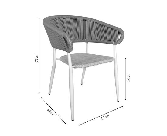 Τραπεζαρία Synergy-Raven σετ 3τεμ pakoworld λευκό αλουμίνιο και plywood σε φυσικό χρώμα 80x80x74εκ - ΣΕΤ ΤΡΑΠΕΖΑΡΙΕΣ στο Milonadakis.gr