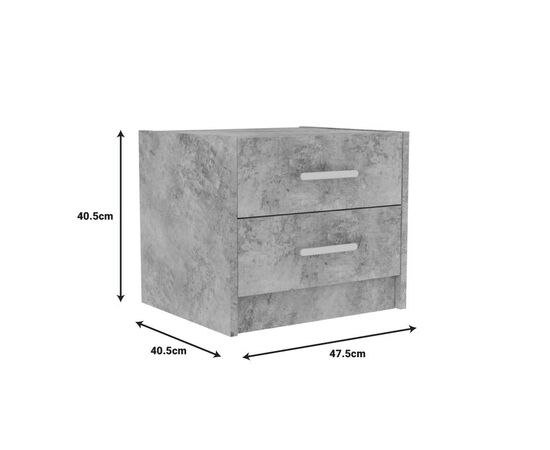 Φοιτητικό πακέτο επίπλων υπνοδωματίου OLYMPUS B pakoworld σετ 5τεμ σε antique ανθρακί απόχρωση - ΦΟΙΤΗΤΙΚΑ ΠΑΚΕΤΑ στο Milonadakis.gr