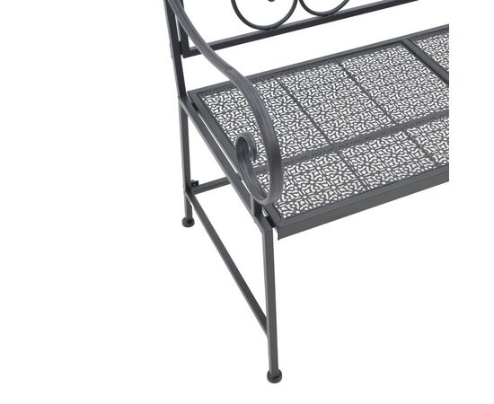 Παγκάκι Cazpo pakoworld μέταλλο σε μαύρη απόχρωση 114x45x90εκ - ΠΑΓΚΑΚΙΑ στο Milonadakis.gr