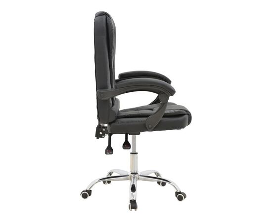 Καρέκλα γραφείου διευθυντή Kardi pakoworld μαύρο pu 66x64x117εκ - ΚΑΡΕΚΛΕΣ ΓΡΑΦΕΙΟΥ στο Milonadakis.gr