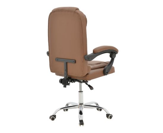 Καρέκλα γραφείου διευθυντή Kardi pakoworld καφέ pu 66x64x117εκ - ΚΑΡΕΚΛΕΣ ΓΡΑΦΕΙΟΥ στο Milonadakis.gr