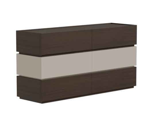 Συρταριέρα Sonlen pakoworld mdf σε καρυδί-μπεζ απόχρωση 120x40x72εκ - ΣΥΡΤΑΡΙΕΡΕΣ - ΤΟΥΑΛΕΤΕΣ στο Milonadakis.gr