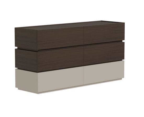 Συρταριέρα Sonlen pakoworld mdf σε καρυδί-μπεζ απόχρωση 120x40x72εκ - ΣΥΡΤΑΡΙΕΡΕΣ - ΤΟΥΑΛΕΤΕΣ στο Milonadakis.gr