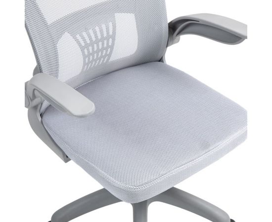 Καρέκλα γραφείου εργασίας Annalise pakoworld mesh γκρι 57x53x100εκ - ΚΑΡΕΚΛΕΣ ΓΡΑΦΕΙΟΥ στο Milonadakis.gr