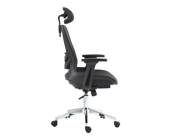 Καρέκλα γραφείου εργασίας Mergi pakoworld μαύρο mesh 62x63x120εκ - ΚΑΡΕΚΛΕΣ ΓΡΑΦΕΙΟΥ στο Milonadakis.gr