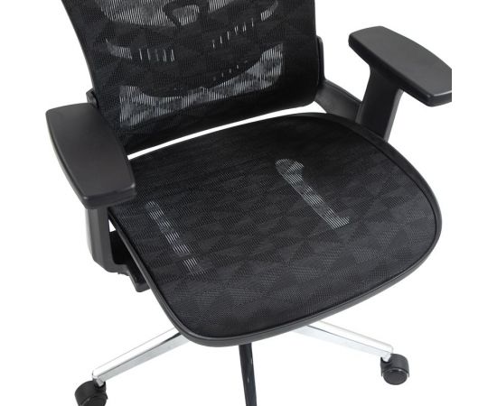 Καρέκλα γραφείου εργασίας Mergi pakoworld μαύρο mesh 62x63x120εκ - ΚΑΡΕΚΛΕΣ ΓΡΑΦΕΙΟΥ στο Milonadakis.gr