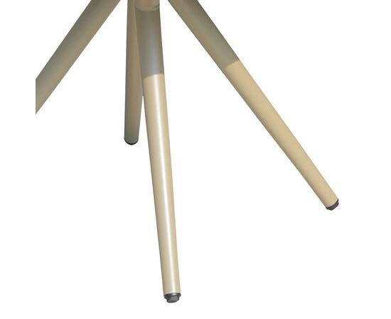 Τραπέζι Hilly pakoworld plywood και pp σαμπανιζέ Φ100x75εκ - ΤΡΑΠΕΖΙΑ ΕΞ. ΧΩΡΟΥ στο Milonadakis.gr