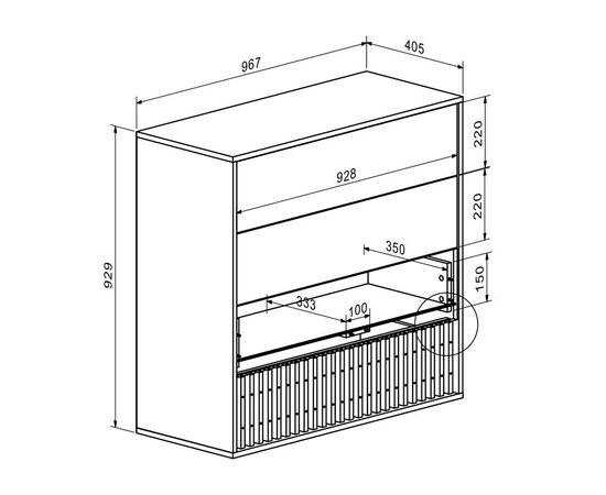 Συρταριέρα Bruse pakoworld μελαμίνη σε sonoma-oak απόχρωση 96.7x40.5x92.9εκ - ΣΥΡΤΑΡΙΕΡΕΣ - ΤΟΥΑΛΕΤΕΣ στο Milonadakis.gr