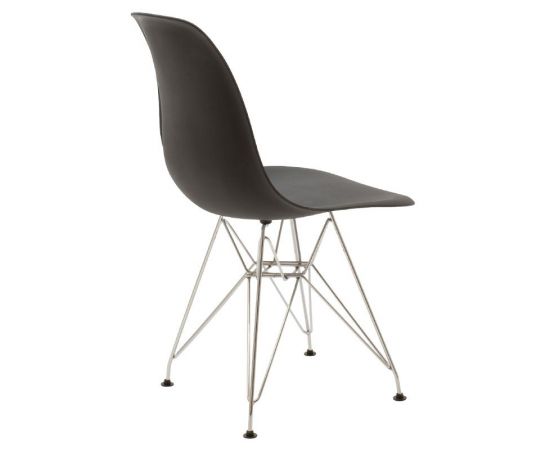 Καρέκλα Adelle pakoworld PP μαύρο-inox πόδι 46x55x81εκ - ΚΑΡΕΚΛΕΣ - ΠΟΛΥΘΡΟΝΕΣ ΕΣ. στο Milonadakis.gr