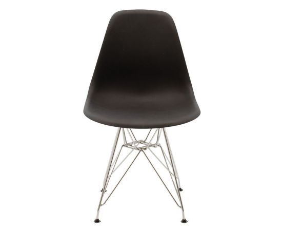 Καρέκλα Adelle pakoworld PP μαύρο-inox πόδι 46x55x81εκ - ΚΑΡΕΚΛΕΣ - ΠΟΛΥΘΡΟΝΕΣ ΕΣ. στο Milonadakis.gr