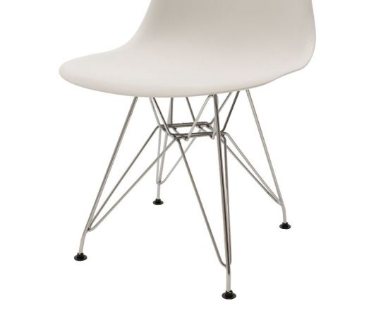 Καρέκλα Adelle pakoworld PP λευκό-inox πόδι 46x55x81εκ - ΚΑΡΕΚΛΕΣ - ΠΟΛΥΘΡΟΝΕΣ ΕΣ. στο Milonadakis.gr