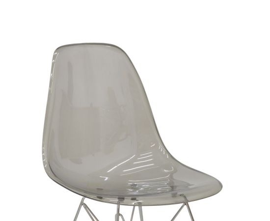 Καρέκλα Adelle pakoworld PP διάφανο γκρι-inox πόδι 46x55x81εκ - ΚΑΡΕΚΛΕΣ - ΠΟΛΥΘΡΟΝΕΣ ΕΣ. στο Milonadakis.gr