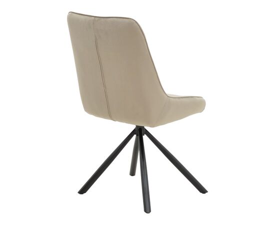 Καρέκλα Wori pakoworld μπεζ βελούδο-πόδι μαύρο μέταλλο 48x56x82εκ - ΚΑΡΕΚΛΕΣ - ΠΟΛΥΘΡΟΝΕΣ ΕΣ. στο Milonadakis.gr