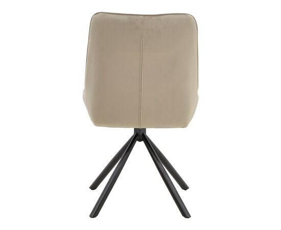 Καρέκλα Wori pakoworld μπεζ βελούδο-πόδι μαύρο μέταλλο 48x56x82εκ - ΚΑΡΕΚΛΕΣ - ΠΟΛΥΘΡΟΝΕΣ ΕΣ. στο Milonadakis.gr