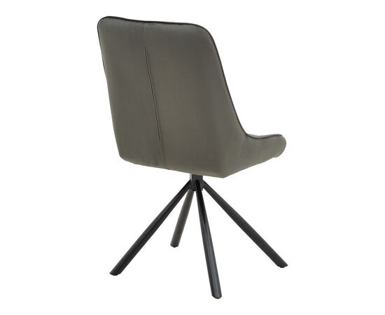 Καρέκλα Wori pakoworld ανθρακί βελούδο-πόδι μαύρο μέταλλο 48x56x82εκ - ΚΑΡΕΚΛΕΣ - ΠΟΛΥΘΡΟΝΕΣ ΕΣ. στο Milonadakis.gr