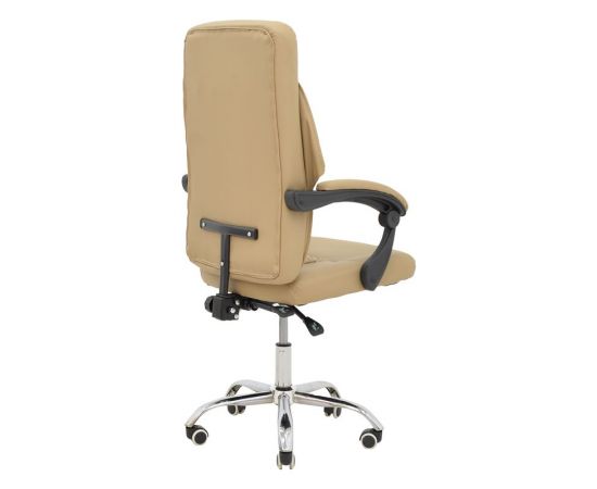 Καρέκλα γραφείου διευθυντή Glorin pakoworld μπεζ pu 60x68x128εκ - ΚΑΡΕΚΛΕΣ ΓΡΑΦΕΙΟΥ στο Milonadakis.gr