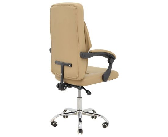 Καρέκλα γραφείου διευθυντή Glorin pakoworld μπεζ pu 60x68x128εκ - ΚΑΡΕΚΛΕΣ ΓΡΑΦΕΙΟΥ στο Milonadakis.gr
