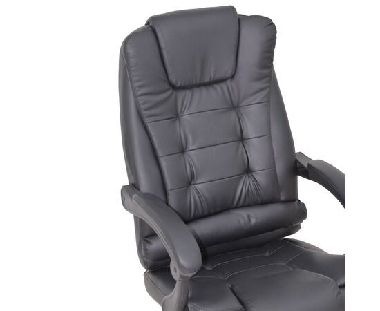 Καρέκλα γραφείου διευθυντή Toronsi pakoworld μαύρο pu 60x68x128εκ - ΚΑΡΕΚΛΕΣ ΓΡΑΦΕΙΟΥ στο Milonadakis.gr