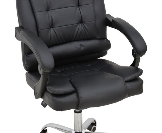 Καρέκλα γραφείου διευθυντή Toronsi pakoworld μαύρο pu 60x68x128εκ - ΚΑΡΕΚΛΕΣ ΓΡΑΦΕΙΟΥ στο Milonadakis.gr