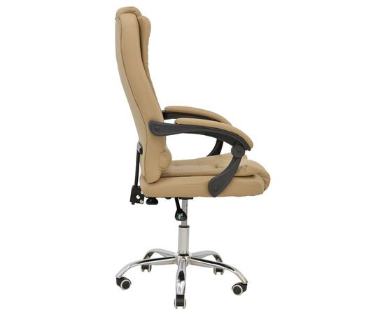 Καρέκλα γραφείου διευθυντή Toronsi pakoworld μπεζ pu 60x68x128εκ - ΚΑΡΕΚΛΕΣ ΓΡΑΦΕΙΟΥ στο Milonadakis.gr