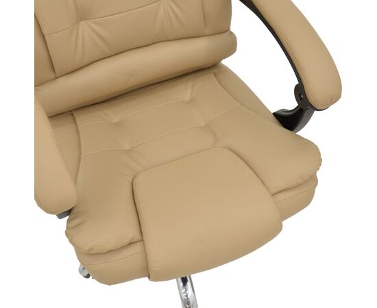 Καρέκλα γραφείου διευθυντή Toronsi pakoworld μπεζ pu 60x68x128εκ - ΚΑΡΕΚΛΕΣ ΓΡΑΦΕΙΟΥ στο Milonadakis.gr