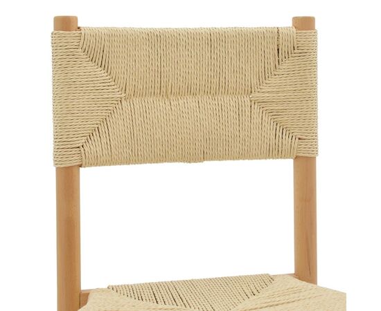Καρέκλα Oarvine pakoworld φυσικό rubberwood-φυσικό σχοινί 46x52x88εκ - ΚΑΡΕΚΛΕΣ - ΠΟΛΥΘΡΟΝΕΣ ΕΣ. στο Milonadakis.gr