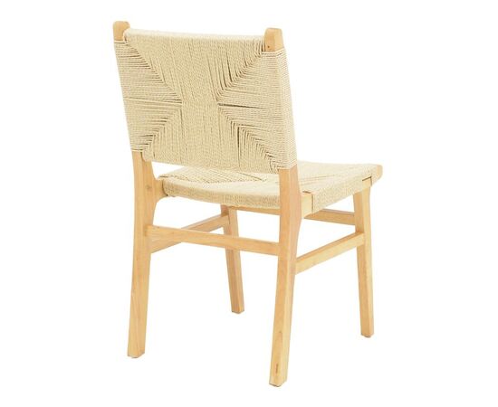 Καρέκλα Arten pakoworld σχοινί-rubberwood σε φυσική απόχρωση 60x55x85εκ - ΚΑΡΕΚΛΕΣ - ΠΟΛΥΘΡΟΝΕΣ ΕΣ. στο Milonadakis.gr