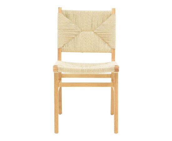 Καρέκλα Arten pakoworld σχοινί-rubberwood σε φυσική απόχρωση 60x55x85εκ - ΚΑΡΕΚΛΕΣ - ΠΟΛΥΘΡΟΝΕΣ ΕΣ. στο Milonadakis.gr