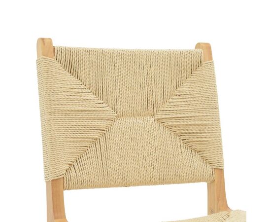 Καρέκλα Arten pakoworld σχοινί-rubberwood σε φυσική απόχρωση 60x55x85εκ - ΚΑΡΕΚΛΕΣ - ΠΟΛΥΘΡΟΝΕΣ ΕΣ. στο Milonadakis.gr